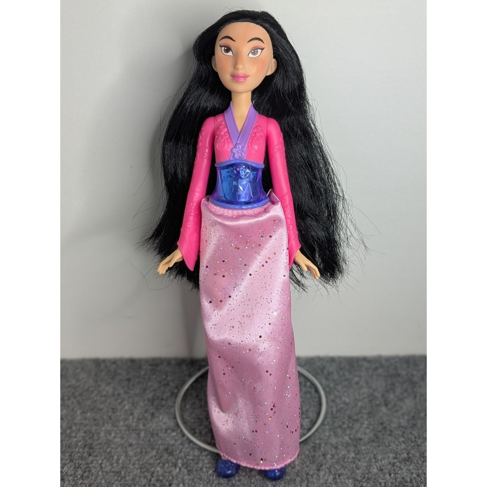 Disney Princess Royal Shimmer‎ 11" Toy Doll MULAN Hasbro Shoes NO CROWN